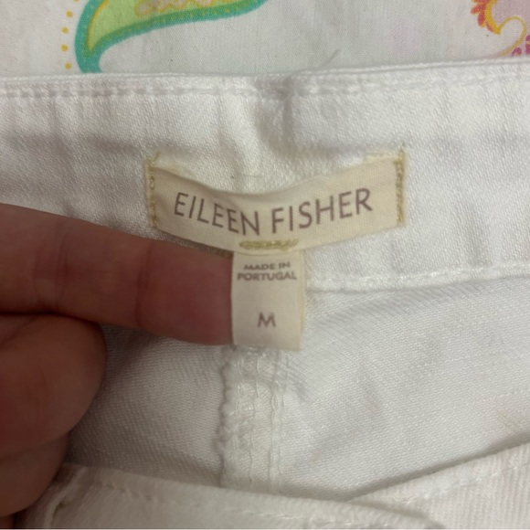 Eileen Fisher White Jeans - Picture 5 of 16